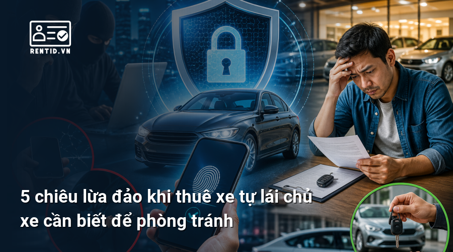 5 chiêu lừa đảo khi thuê xe tự lái chủ xe cần biết để phòng tránh
