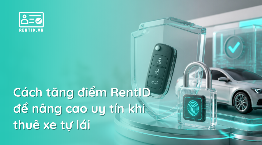 Cách tăng điểm RentID để nâng cao uy tín khi thuê xe tự lái