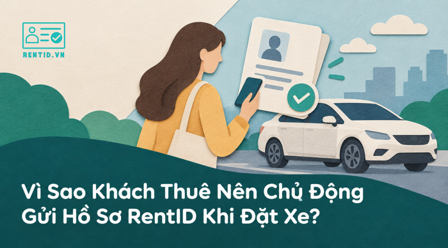 Vì Sao Khách Thuê Nên Chủ Động Gửi Hồ Sơ RentID Khi Đặt Xe?