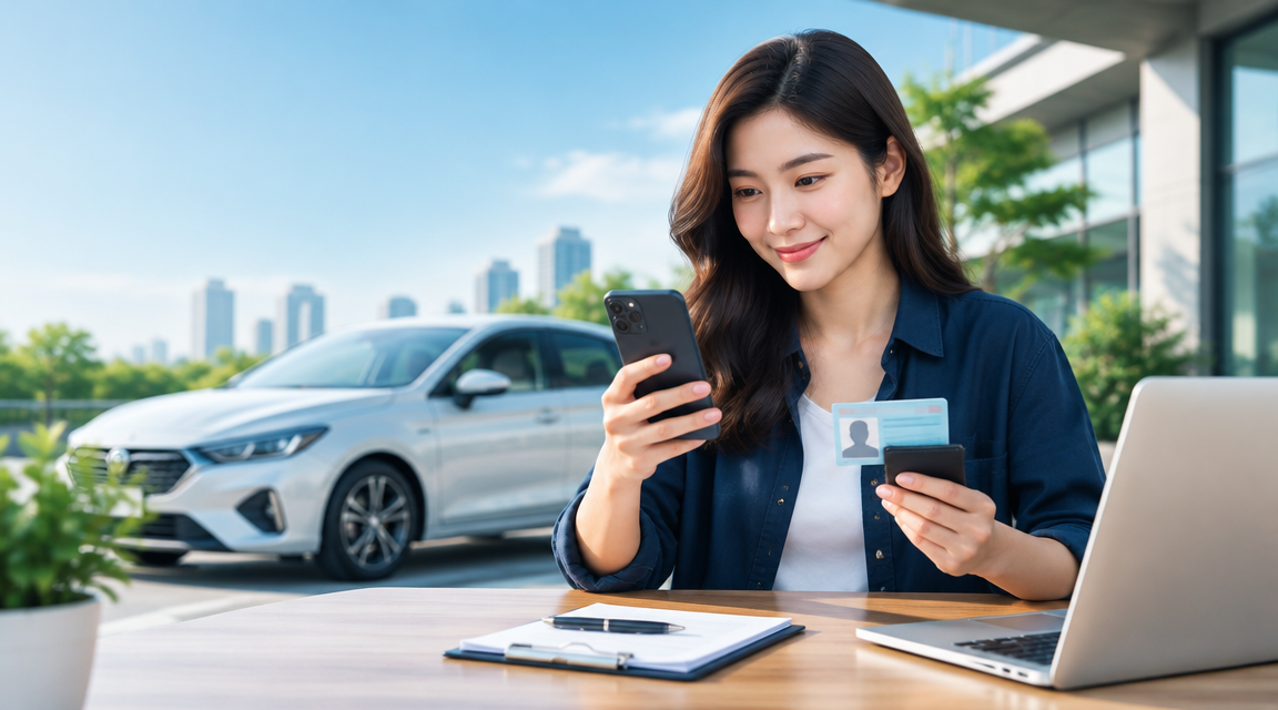 Thuê xe tự lái cần gì? Tạo hồ sơ và xác minh RentID