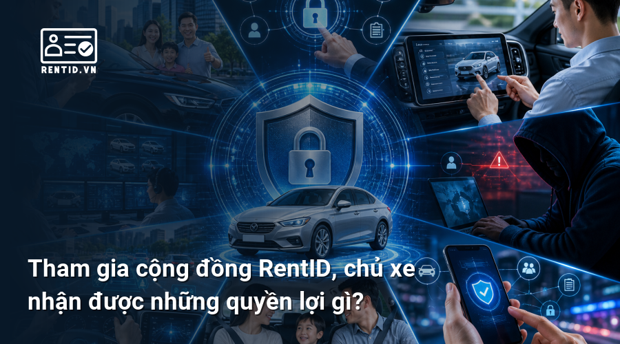 Tham gia cộng đồng RentID, chủ xe nhận được những quyền lợi gì?