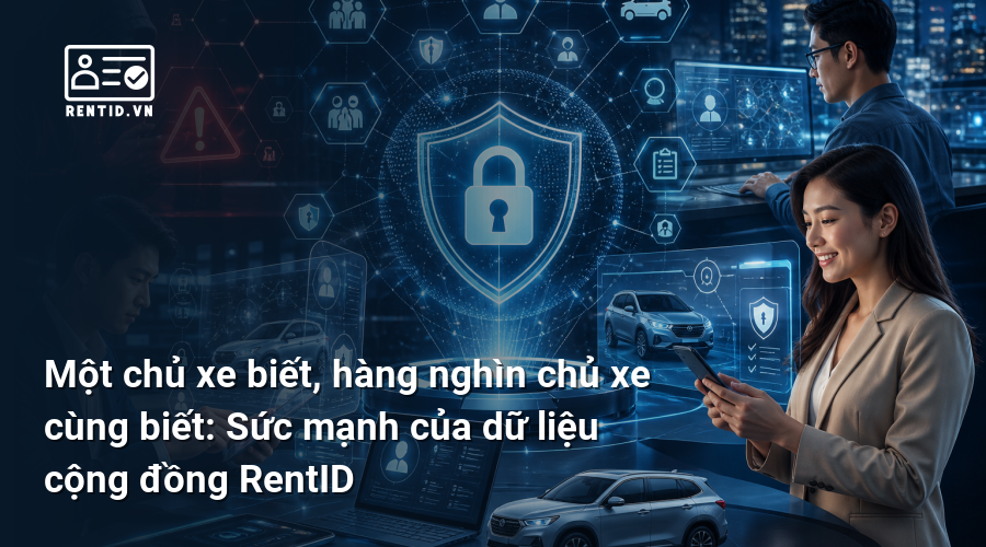 Một chủ xe biết, hàng nghìn chủ xe cùng biết: Sức mạnh của dữ liệu cộng đồng RentID