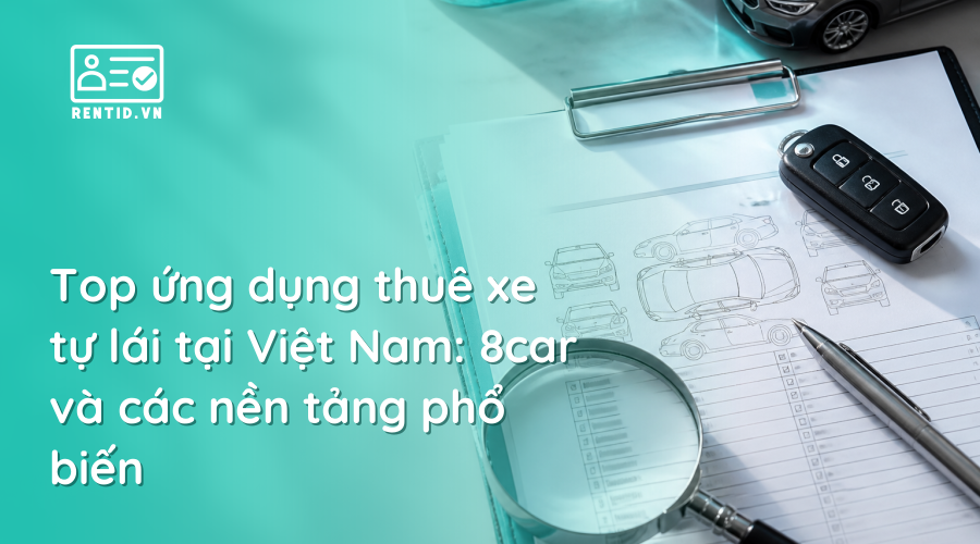 Top ứng dụng thuê xe tự lái tại Việt Nam: 8car và các nền tảng phổ biến