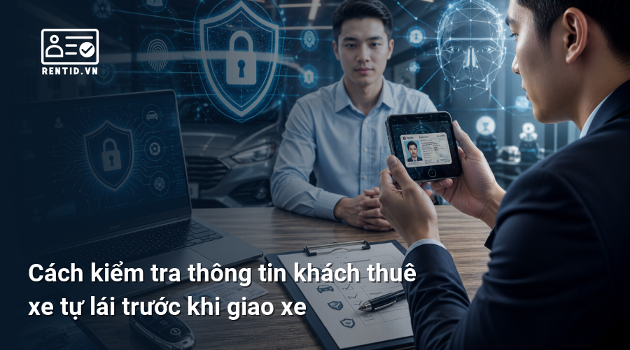 Cách kiểm tra thông tin khách thuê xe tự lái trước khi giao xe