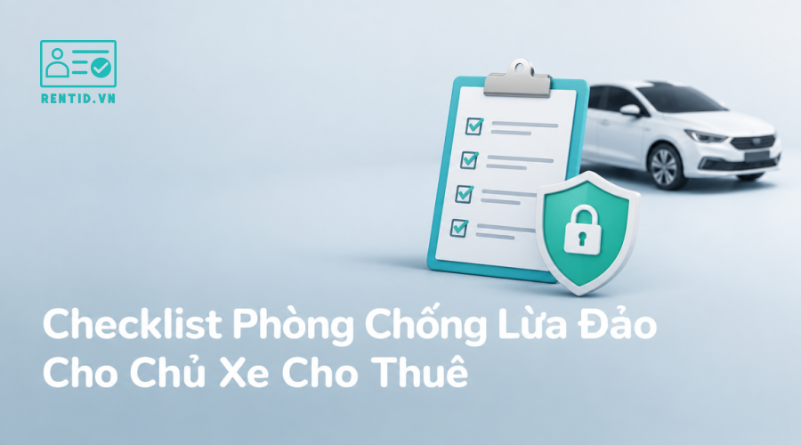 Checklist Phòng Chống Lừa Đảo Cho Chủ Xe Cho Thuê
