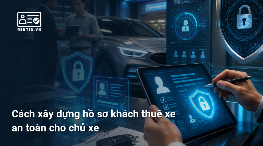Cách xây dựng hồ sơ khách thuê xe an toàn cho chủ xe