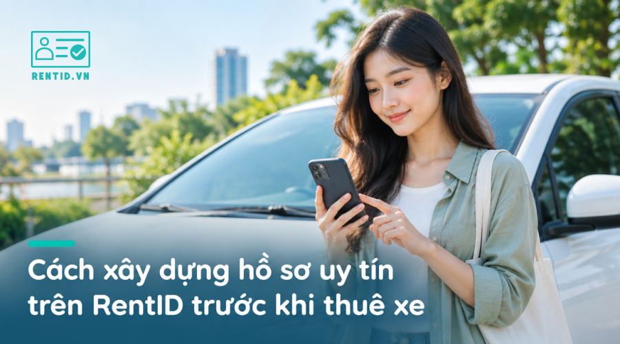 Cách xây dựng hồ sơ uy tín trên RentID trước khi thuê xe
