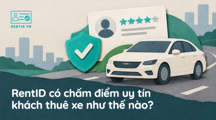 RentID có chấm điểm uy tín khách thuê xe như thế nào?