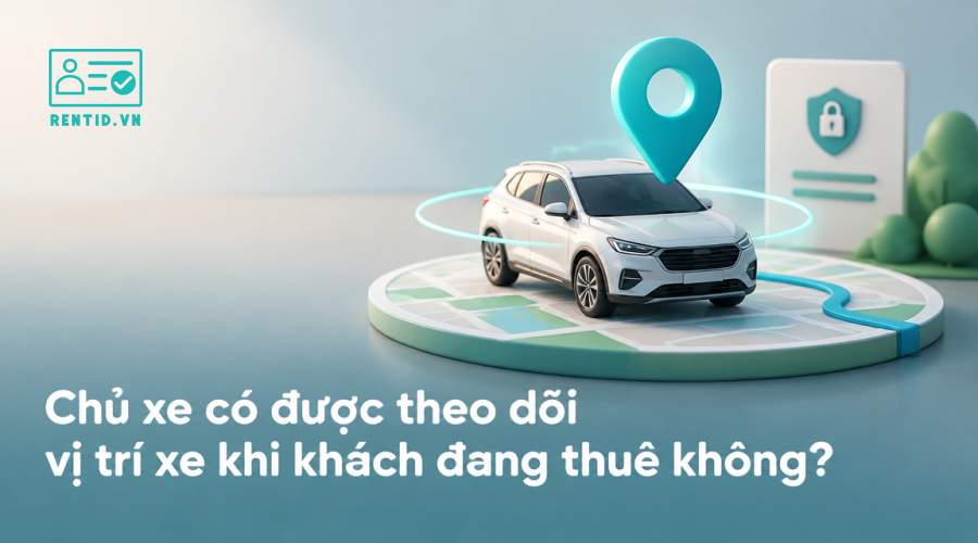 Chủ xe có được theo dõi vị trí xe khi khách đang thuê không?