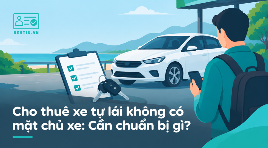 Cho thuê xe tự lái không có mặt chủ xe: Cần chuẩn bị gì?