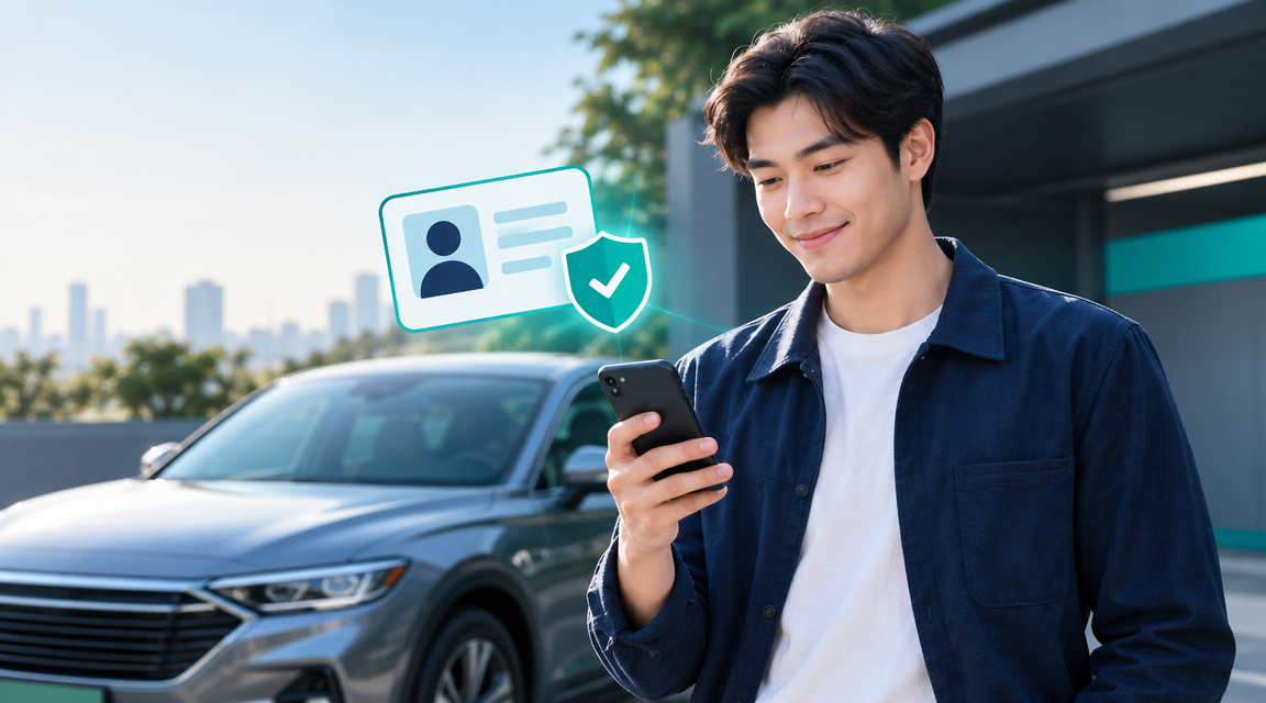 Tạo hồ sơ khách thuê xe RentID – Xác minh thông tin và tăng điểm uy tín