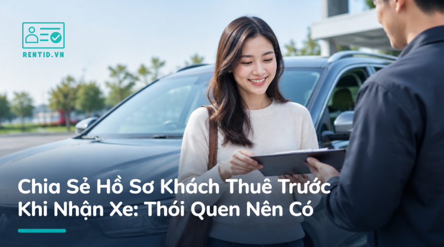 Chia Sẻ Hồ Sơ Khách Thuê Trước Khi Nhận Xe: Thói Quen Nên Có