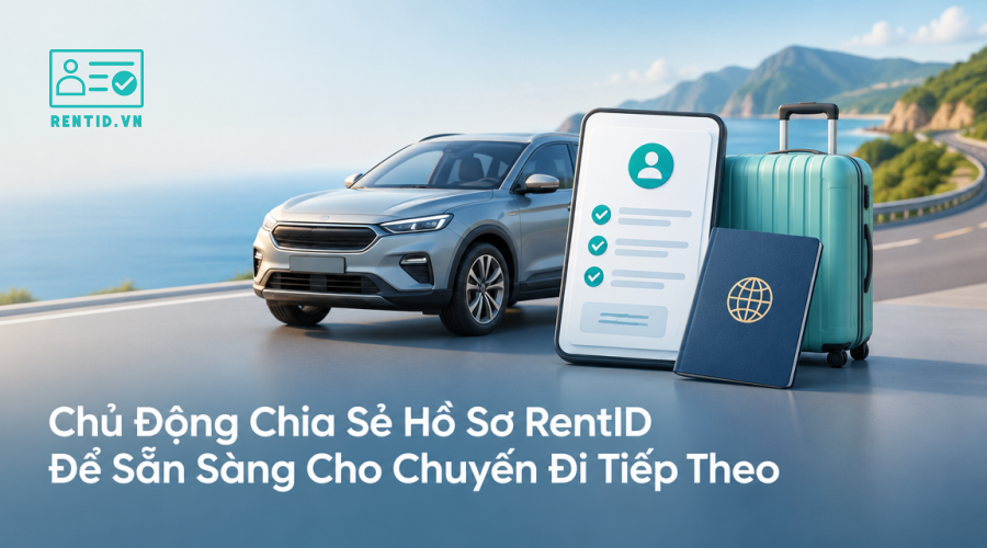 Chủ Động Chia Sẻ Hồ Sơ RentID Để Sẵn Sàng Cho Chuyến Đi Tiếp Theo