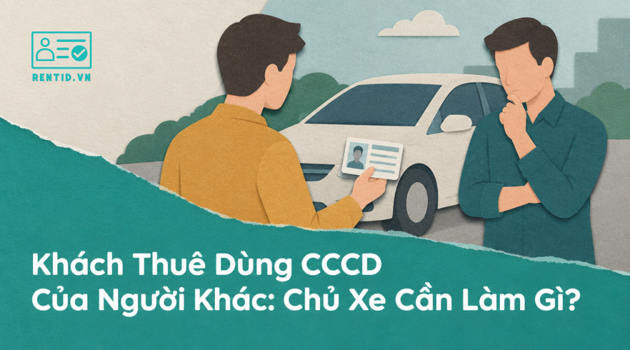 Khách Thuê Dùng CCCD Của Người Khác: Chủ Xe Cần Làm Gì?