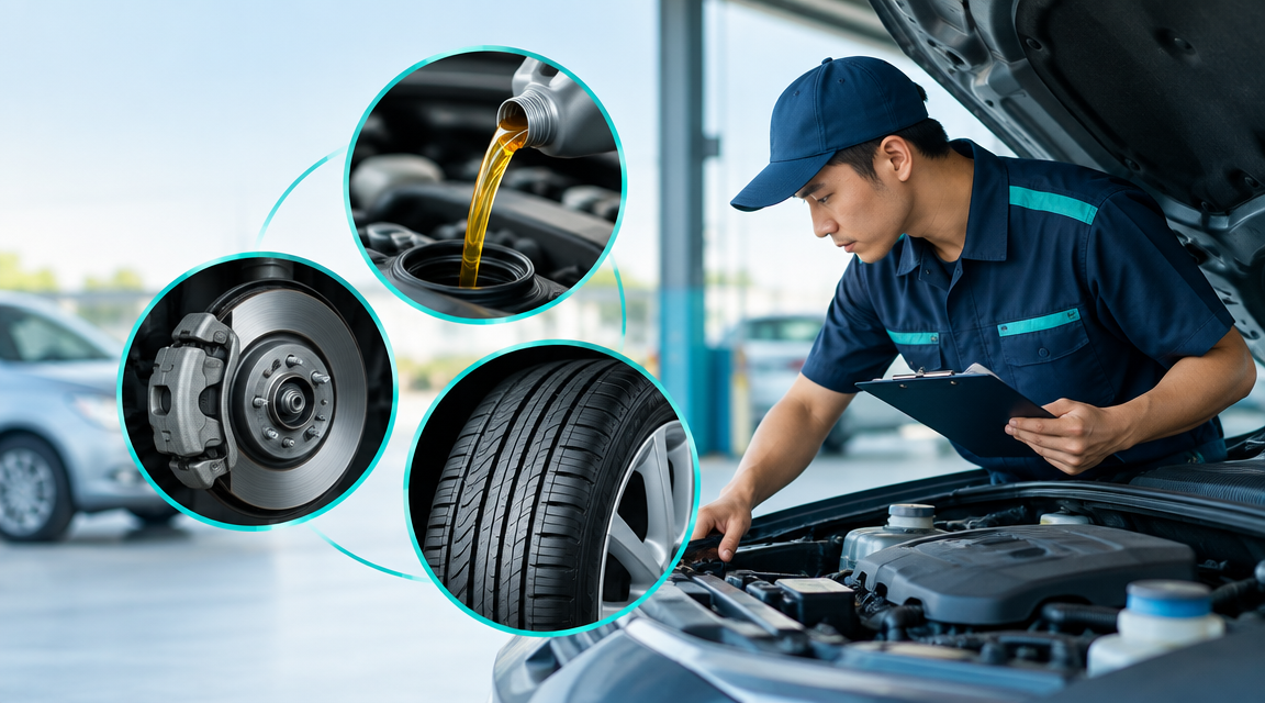 Dầu máy, phanh, lốp: Chủ xe cho thuê cần theo dõi những gì?