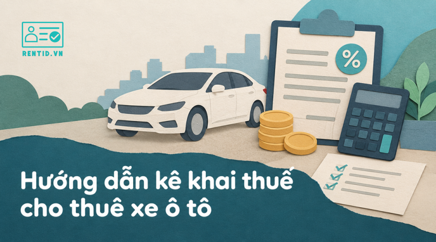 Hướng dẫn kê khai thuế cho thuê xe ô tô