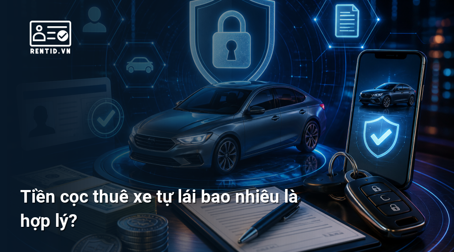 Tiền cọc thuê xe tự lái bao nhiêu là hợp lý?