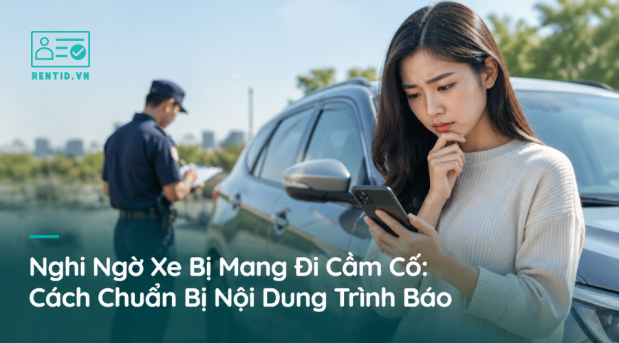 Nghi Ngờ Xe Bị Mang Đi Cầm Cố: Cách Chuẩn Bị Nội Dung Trình Báo
