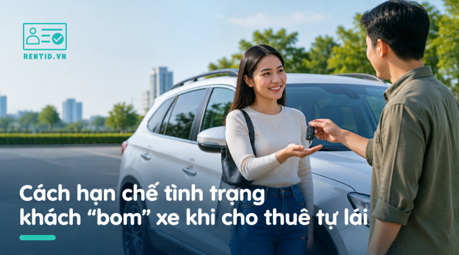 Cách hạn chế tình trạng khách “bom” xe khi cho thuê tự lái