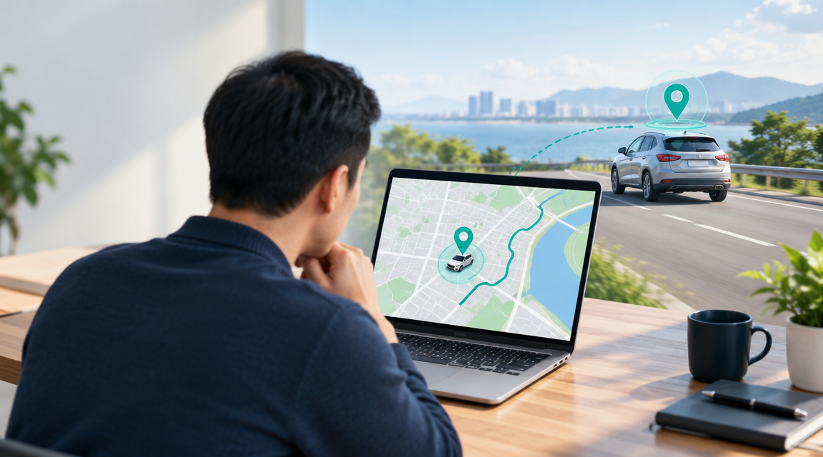 Chủ xe có được theo dõi vị trí xe khi khách đang thuê không?