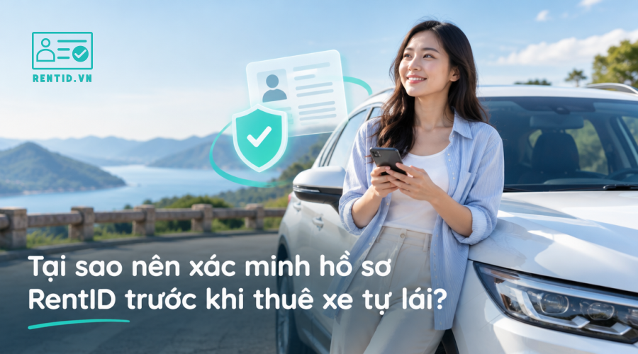 Tại sao nên xác minh hồ sơ RentID trước khi thuê xe tự lái?